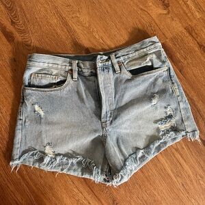 BLANKNYC Distressed Denim Women Shorts